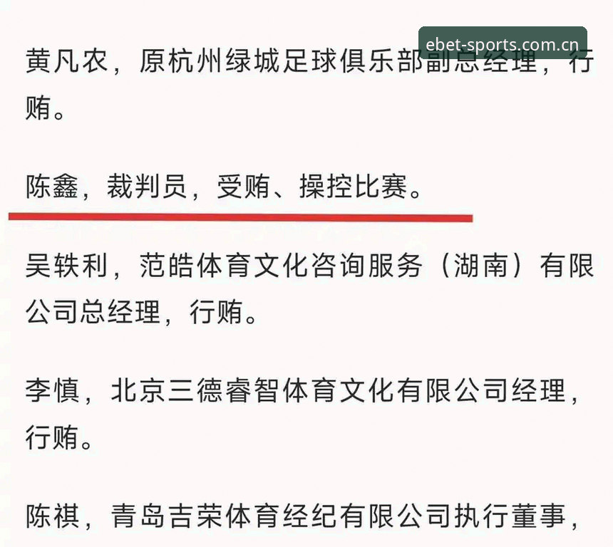 中国足协第三批禁足名单最新动态：65人受罚，多名俱乐部高层终身禁赛